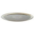 Fineline Settings Fineline Settings 8201-CL Clear Classic 12" Round Tray 8201-CL